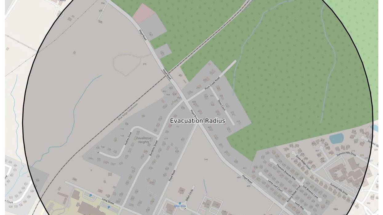 Spartanburg Natural Gas Leak Prompts Evacuations
