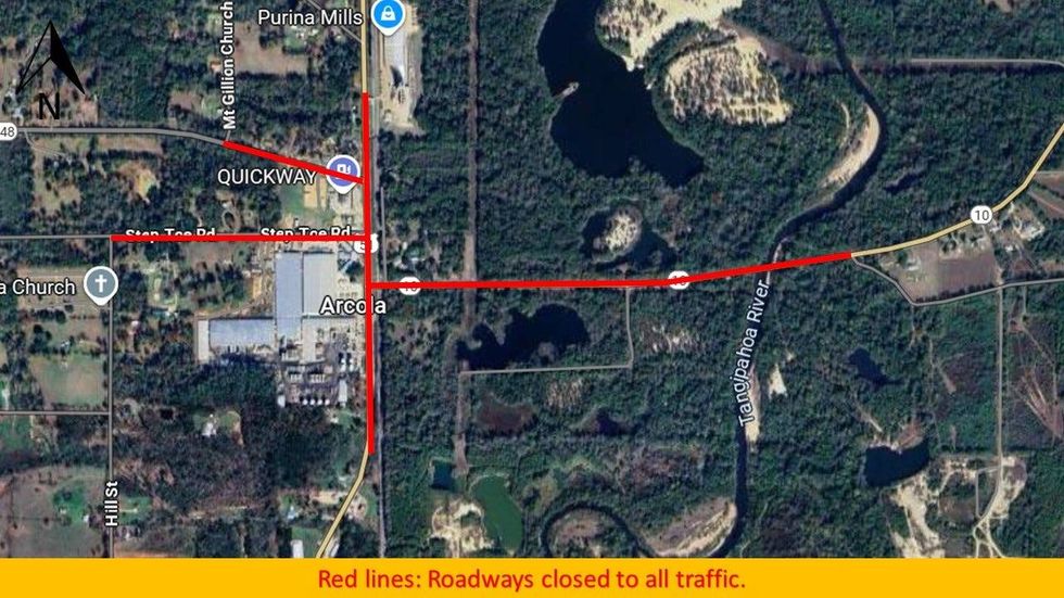 Evacuation zone
