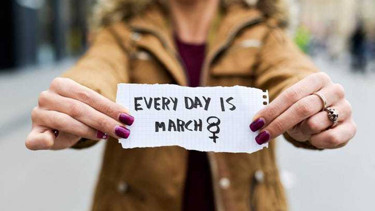 every day is march 8th sign