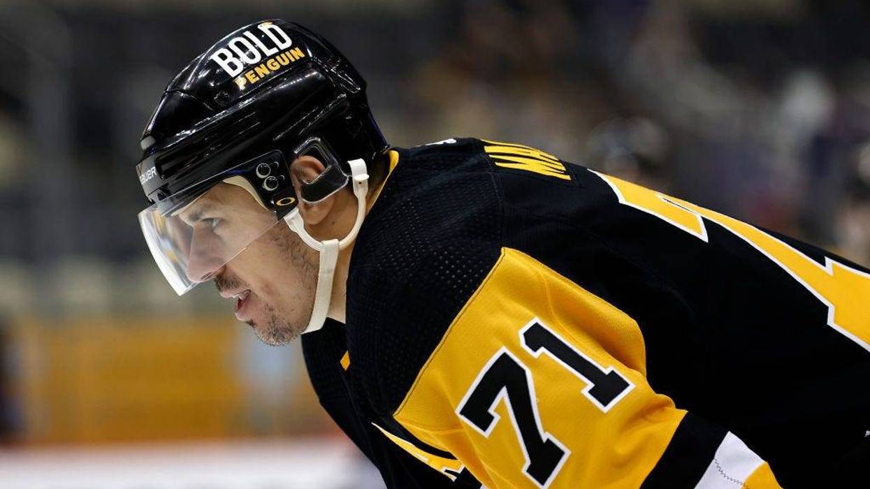Evgeni Malkin close up