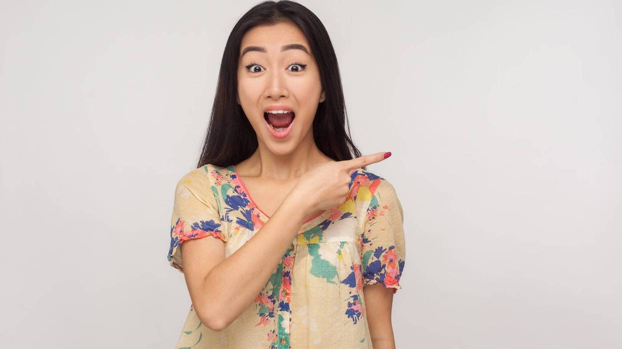Excited Woman