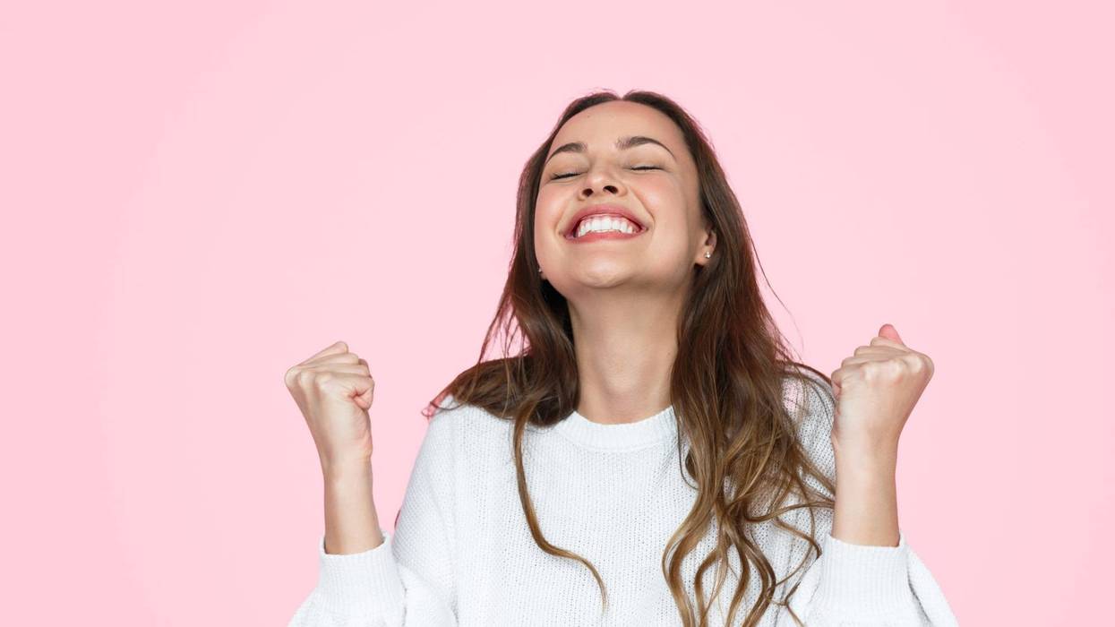 Excited Woman