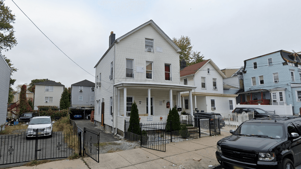 Exertior of 36 Taylor Street, center, wich was evacuated after Tropical Storm Henri damaged its foundation, according to officials.