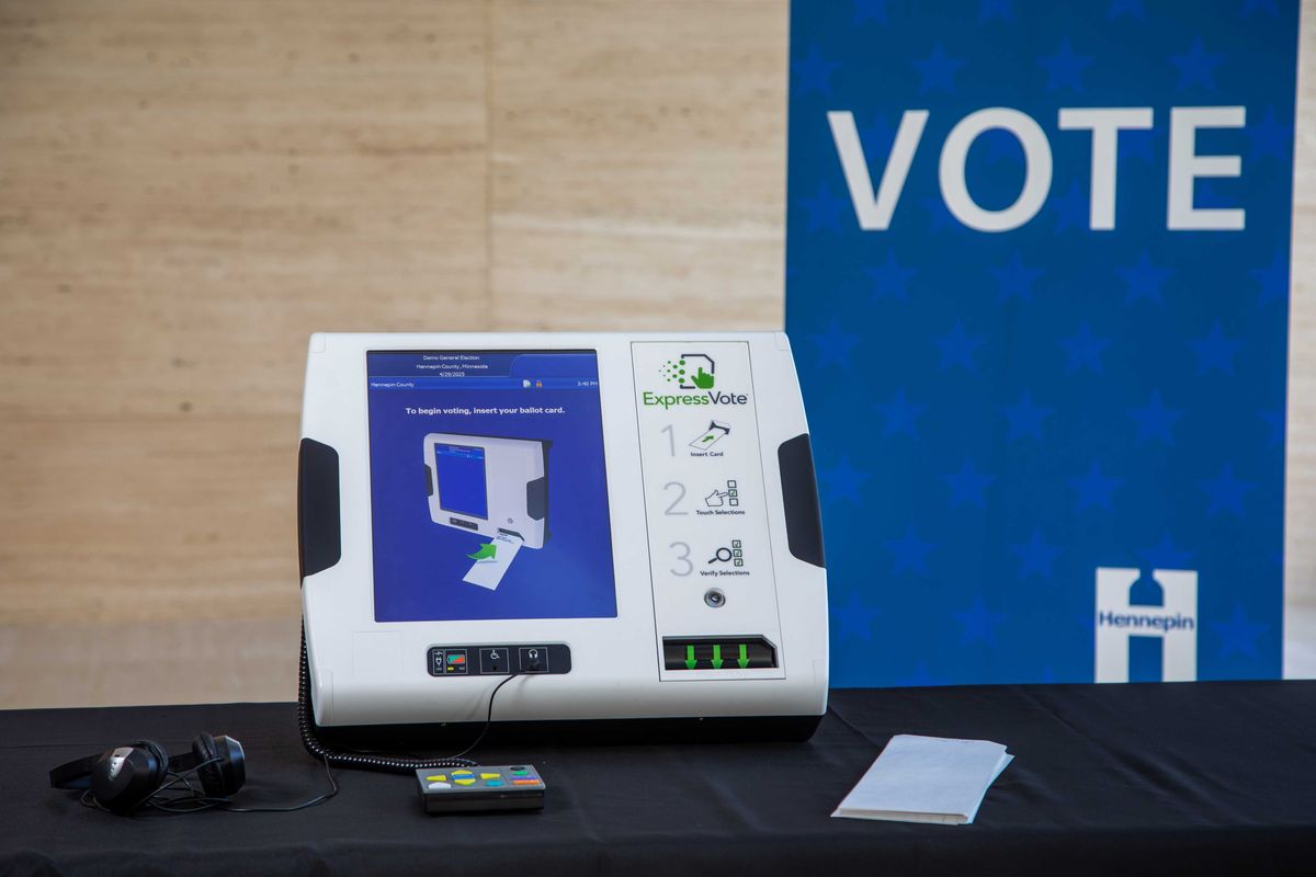 ExpressVote is an Americans with Disabilities Act (ADA) compliant voting solution that allows every voter, particularly those with physical, perceptual, or cognitive disabilities, to cast a ballot independently.