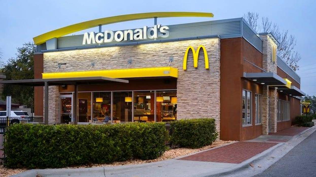 Exterior of a McDonald’s restaurant