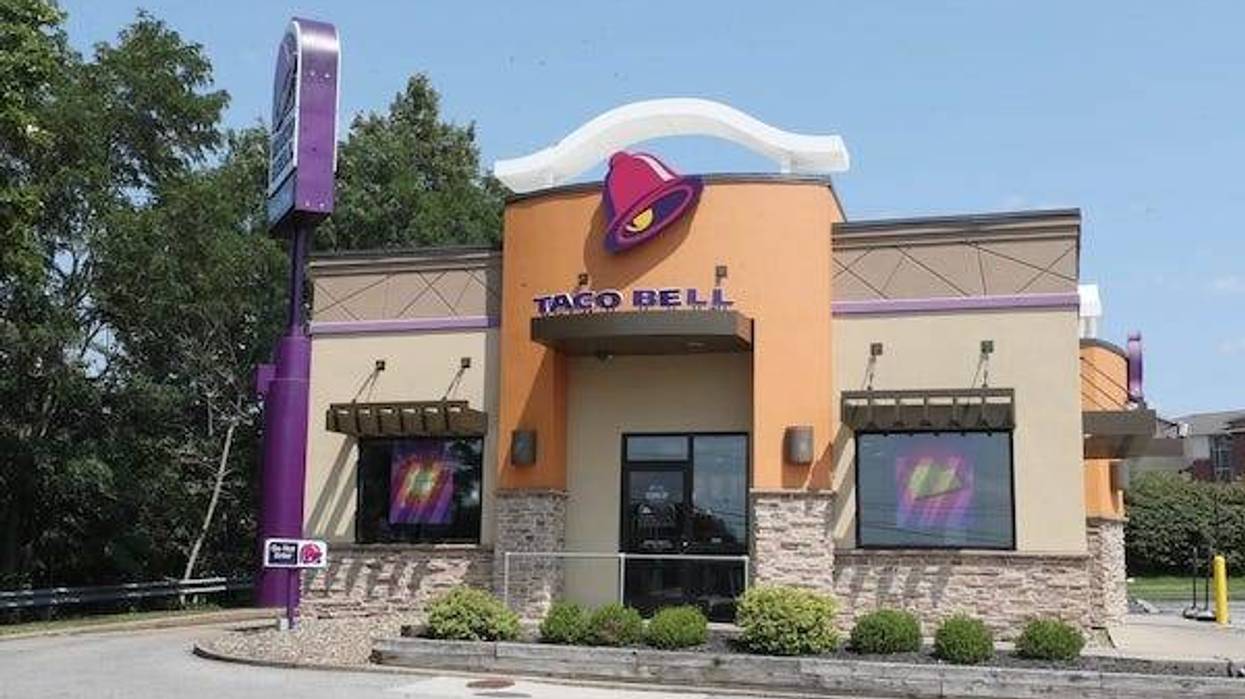 Exterior of a Taco Bell restaurant