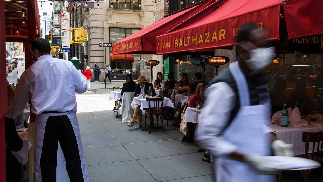 Exterior of Balthazar Restaurant