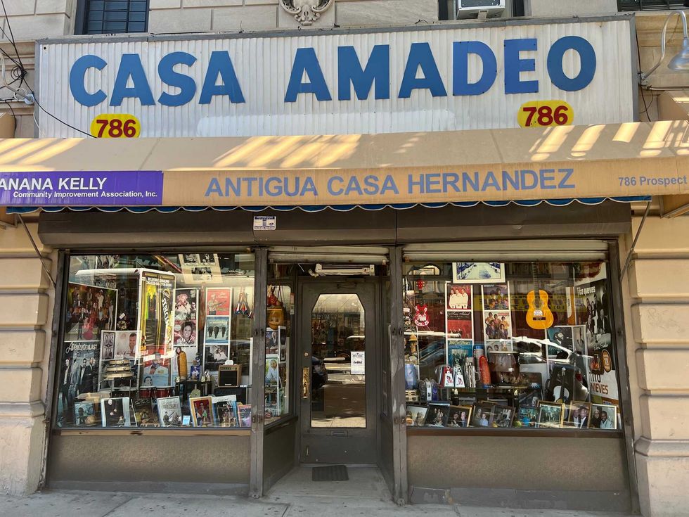 Exterior of Casa Amadeo