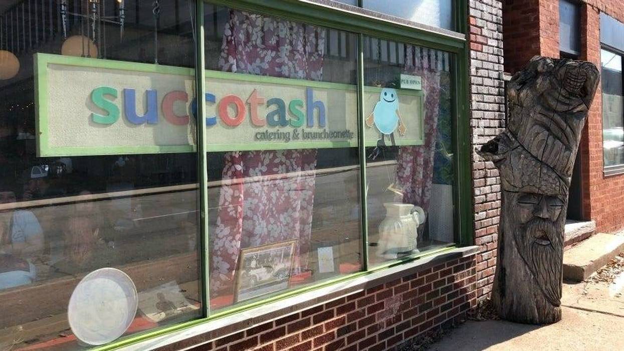 exterior of succotash restaurant in KC