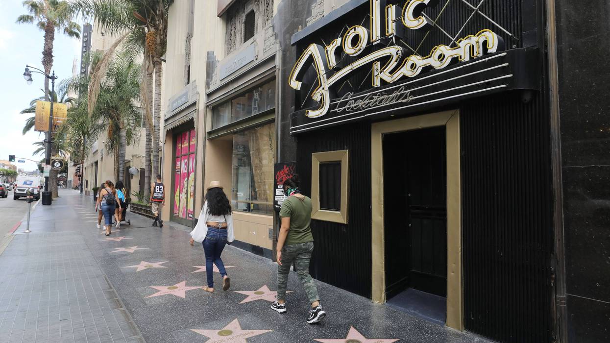 exterior of the frolic room
