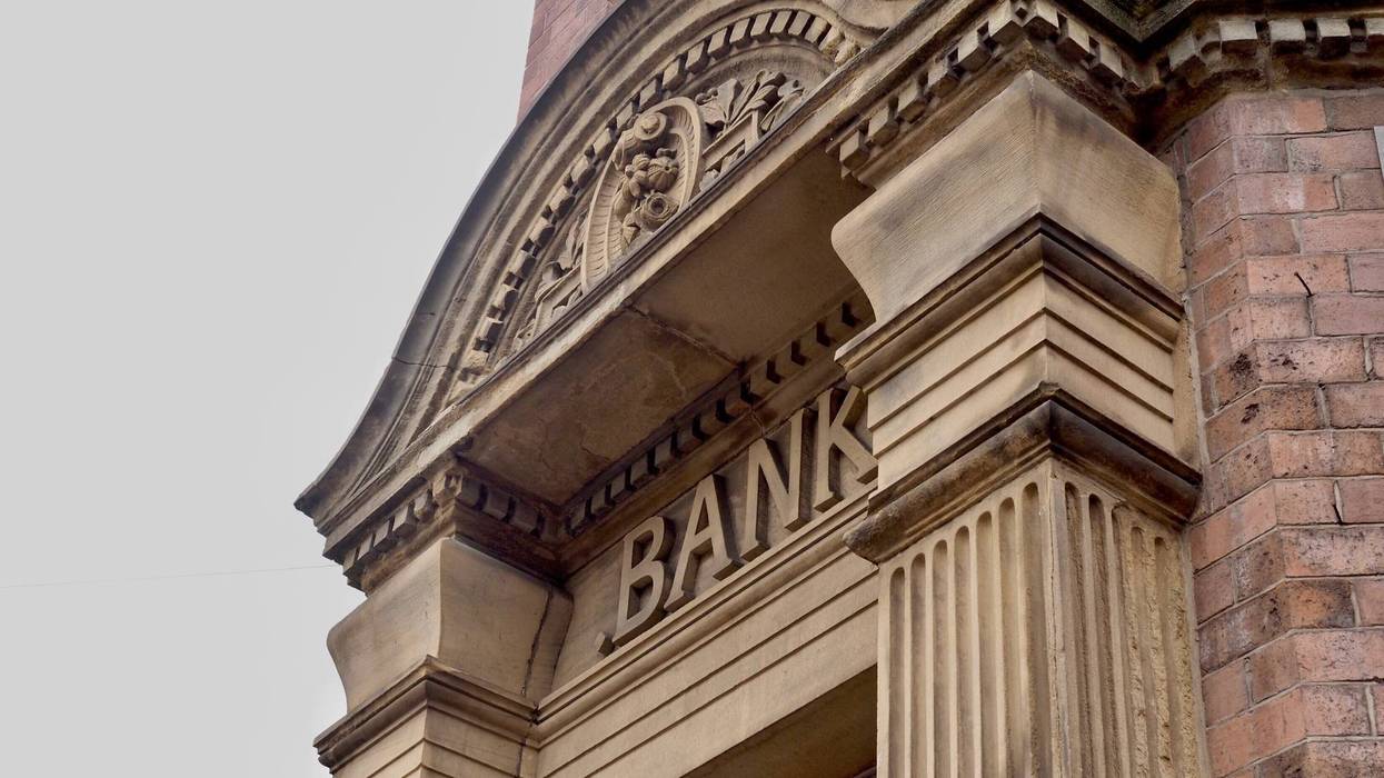 exterior photo of a bank
