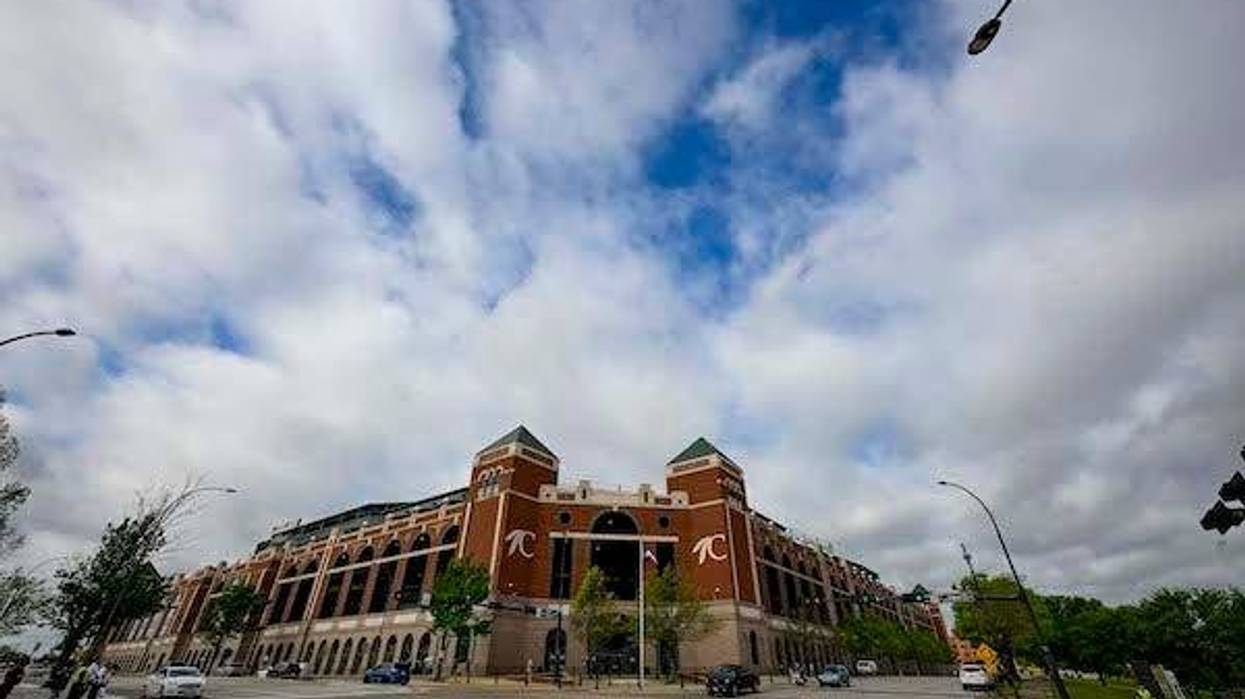 Exterior view of Choctaw Stadium in Arlington