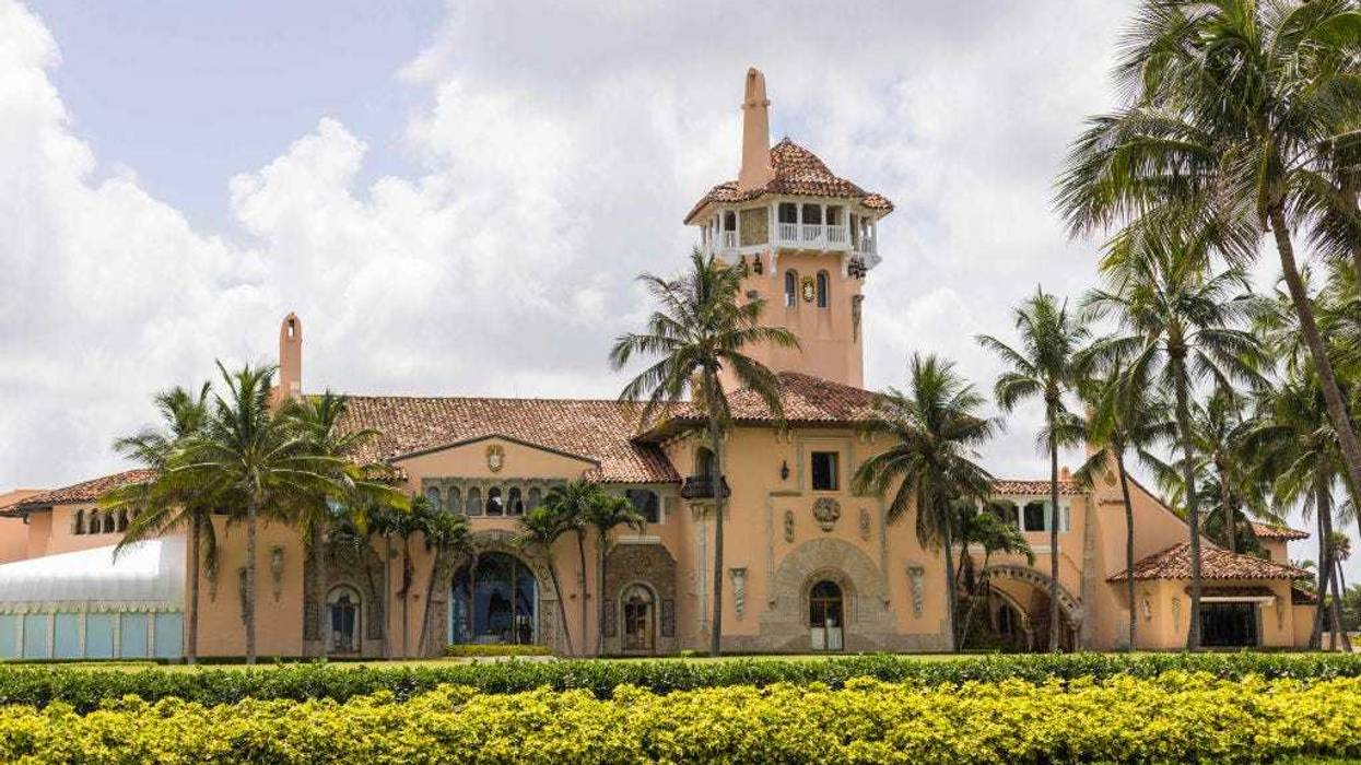 Exterior view of Mar-A-Lago on July 14, 2024 in Palm Beach, Florida.