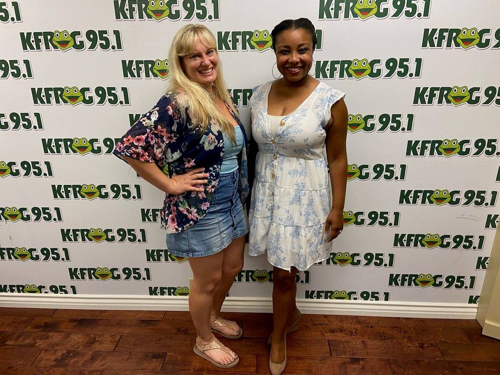 Eye on the Community host Vicki Pepper and guest Jamie Sachs, Founding Artistic Director and President of Inland Empire Contemporary Ballet