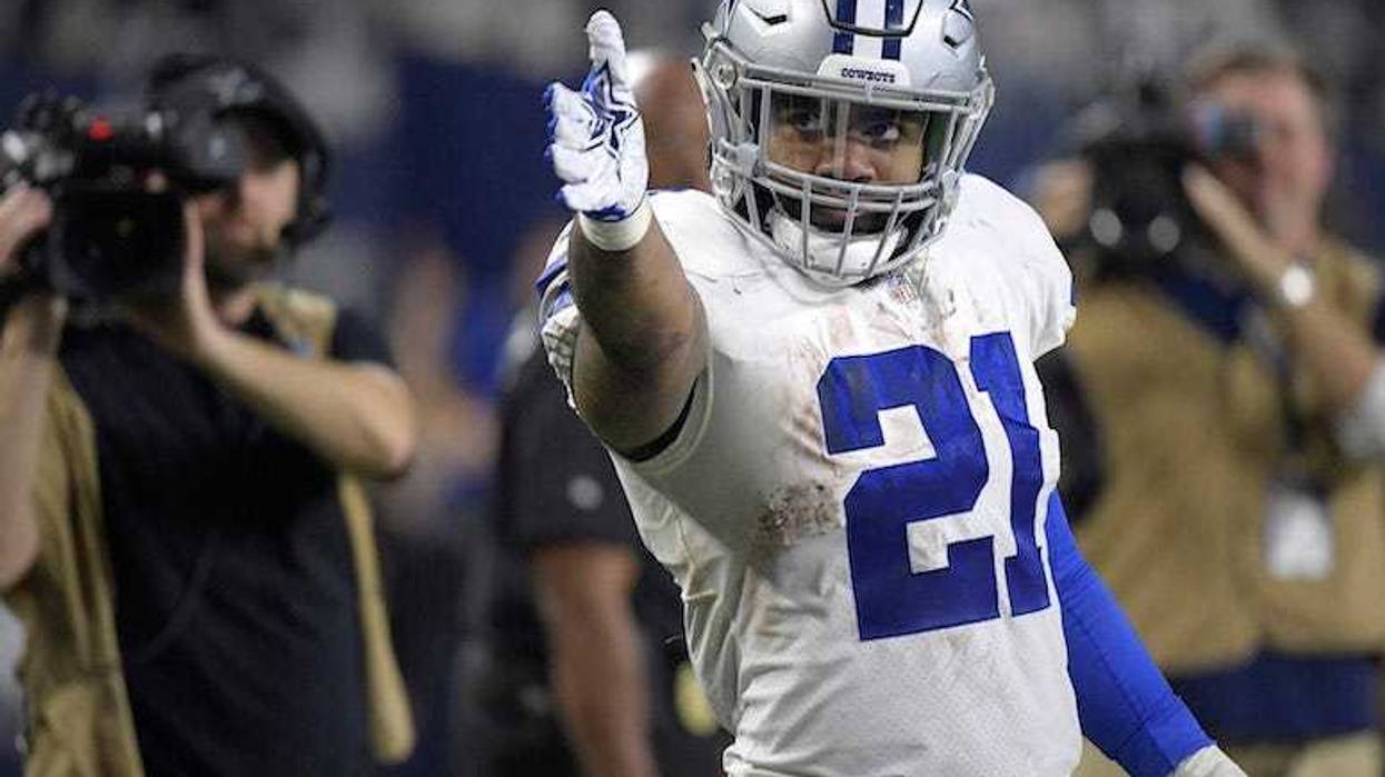 Ezekiel Elliott, Dallas Cowboys, Game, First Down