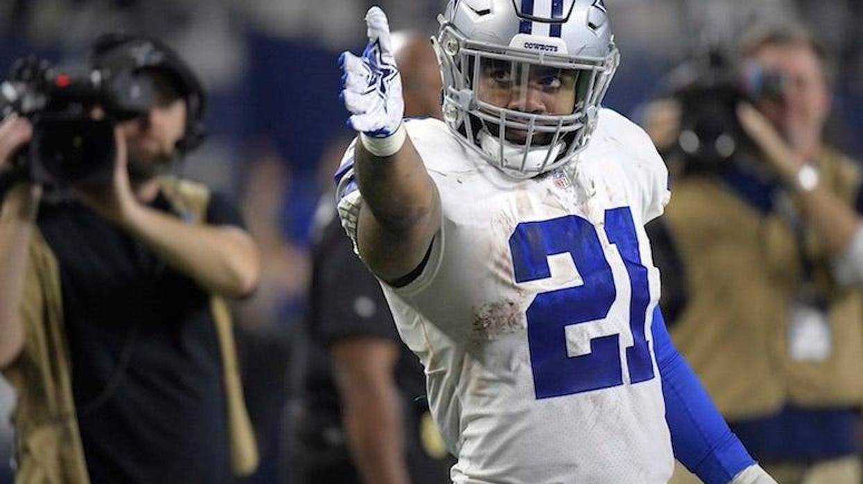 Ezekiel Elliott, Dallas Cowboys, Game, First Down