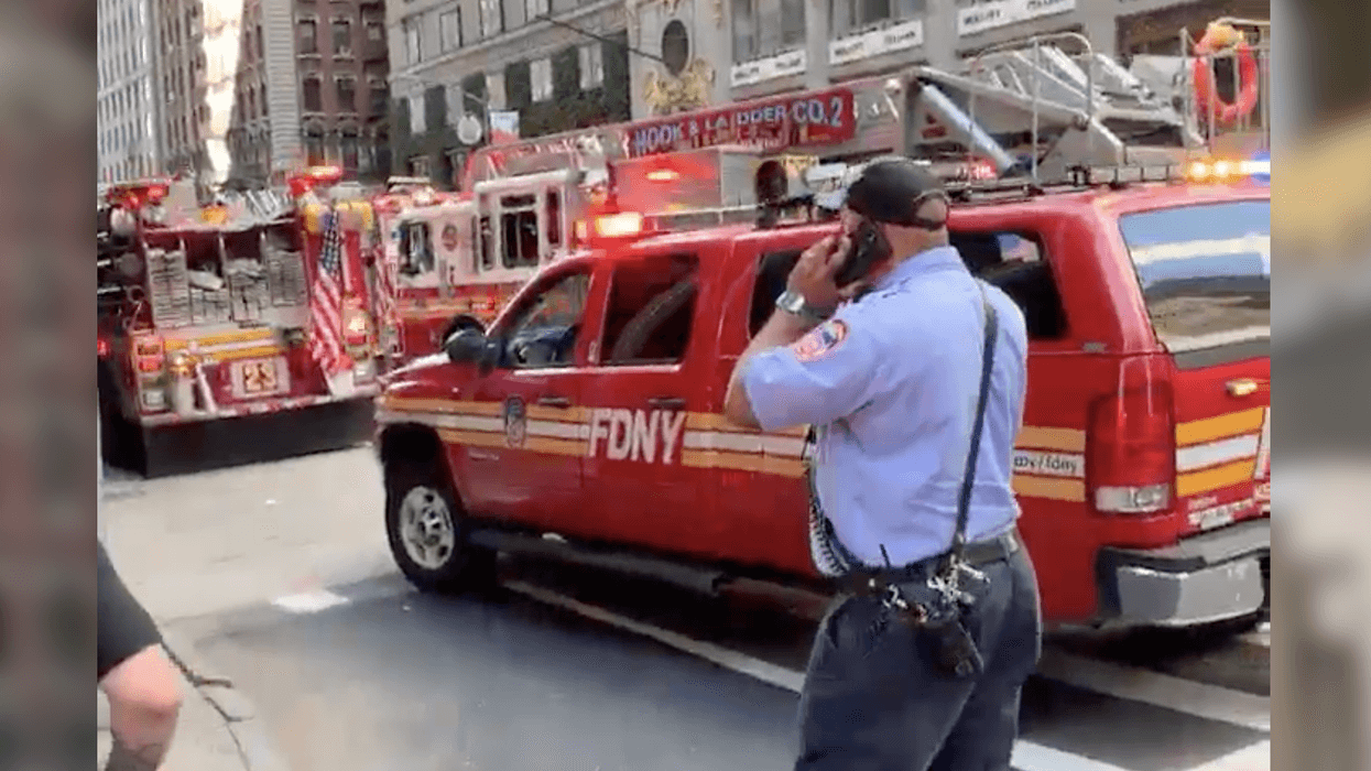 F train- person struck