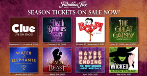 Fabulous Fox 2026-2027 Broadway Season