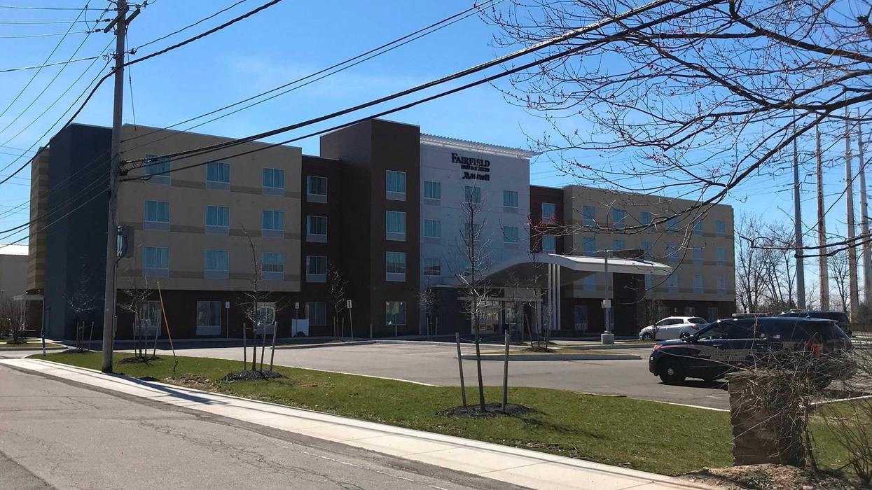 Fairfield Inn in Amherst. March 27, 2020 (WBEN Photo/Tim Wenger)