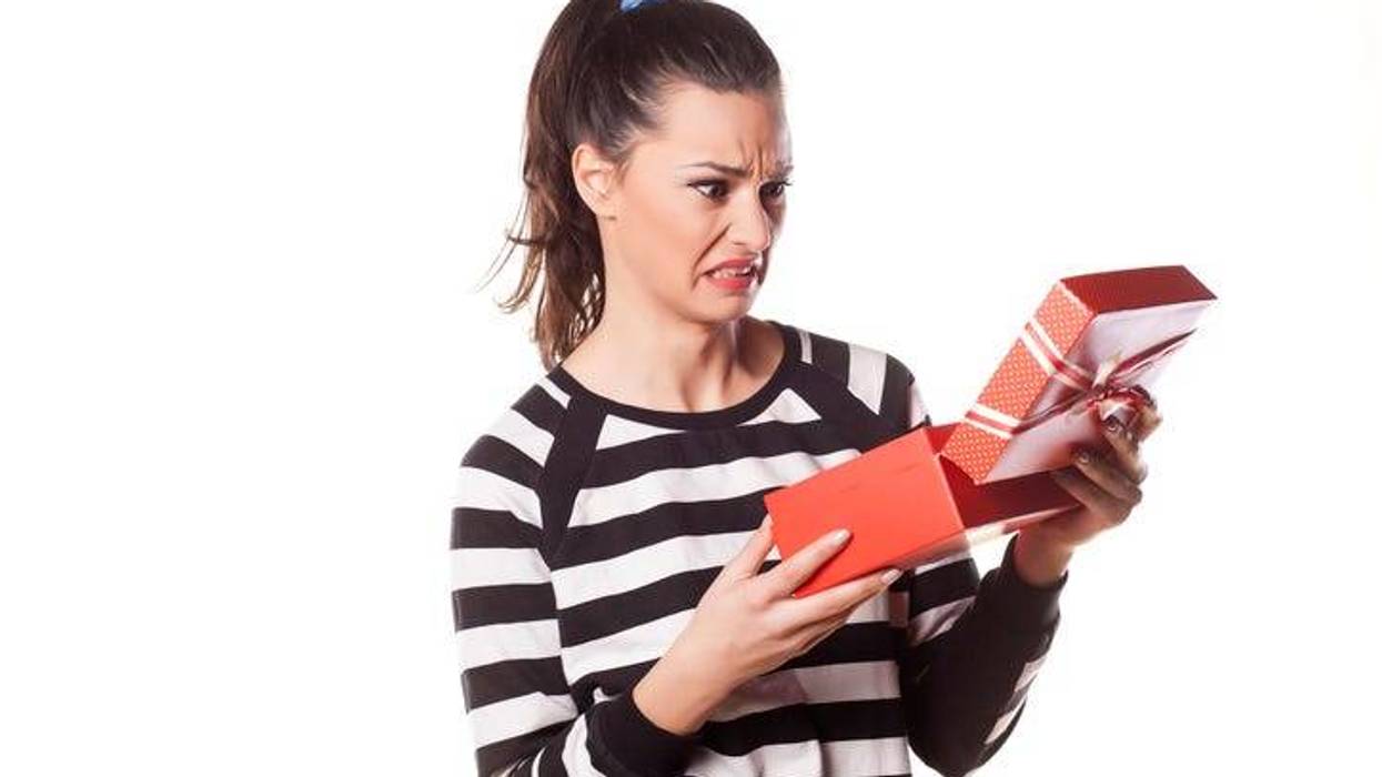 Fake Liking A Christmas Gift