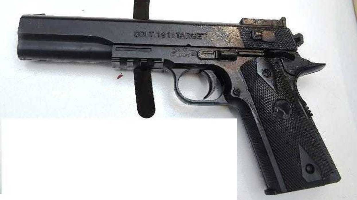 Fake weapon used in Queens police involved shooting.