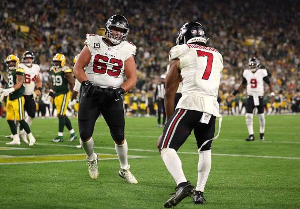 Chris Lindstrom: 'Great relationships' has been key for Falcons o-line recent success