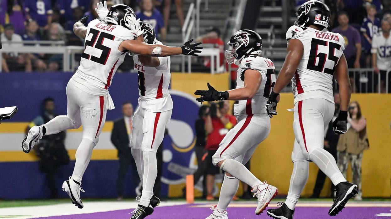 Falcons offensive line's pride played role in Week 2 improvement