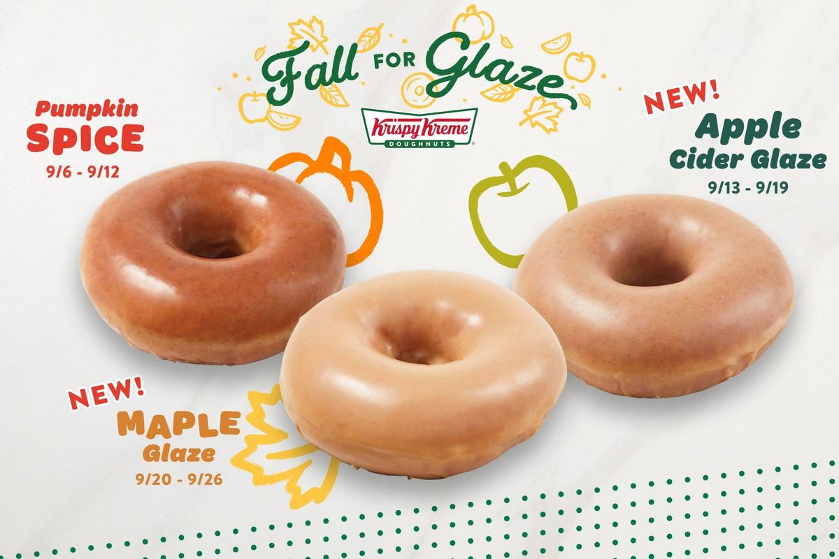 Fall for Glaze donuts