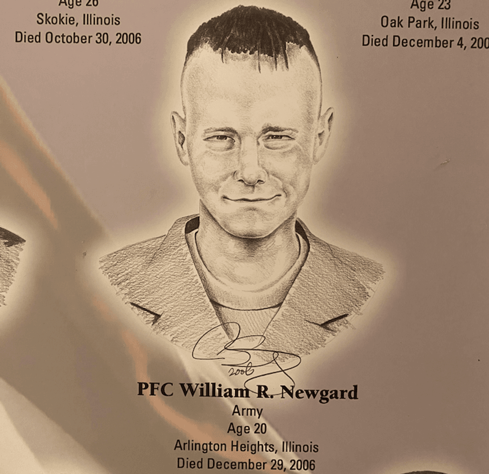 fallen Army Private First Class William Newgard