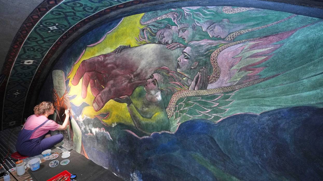 Famed Church Murals-Preservation-Photo Gallery