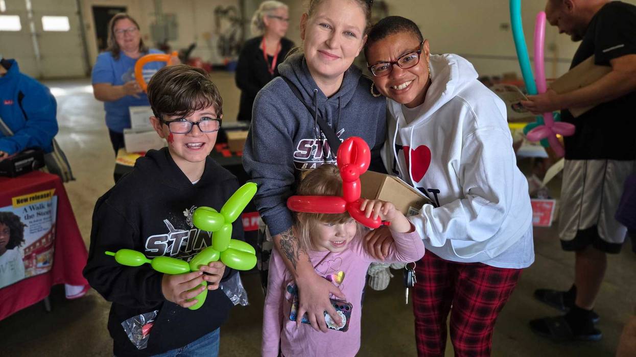 Families of children with autism connect with community at Spread Locks with Love event in Marshall, MN.