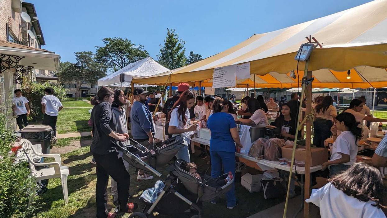 Family and friends of Jose and Carlos Guzman