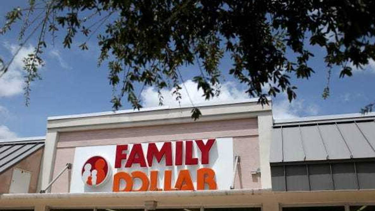 Family Dollar location.