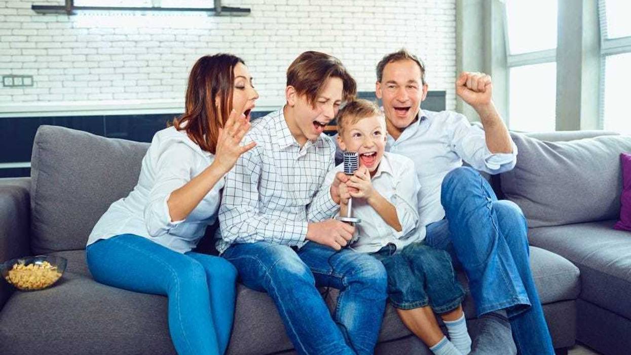 family singing