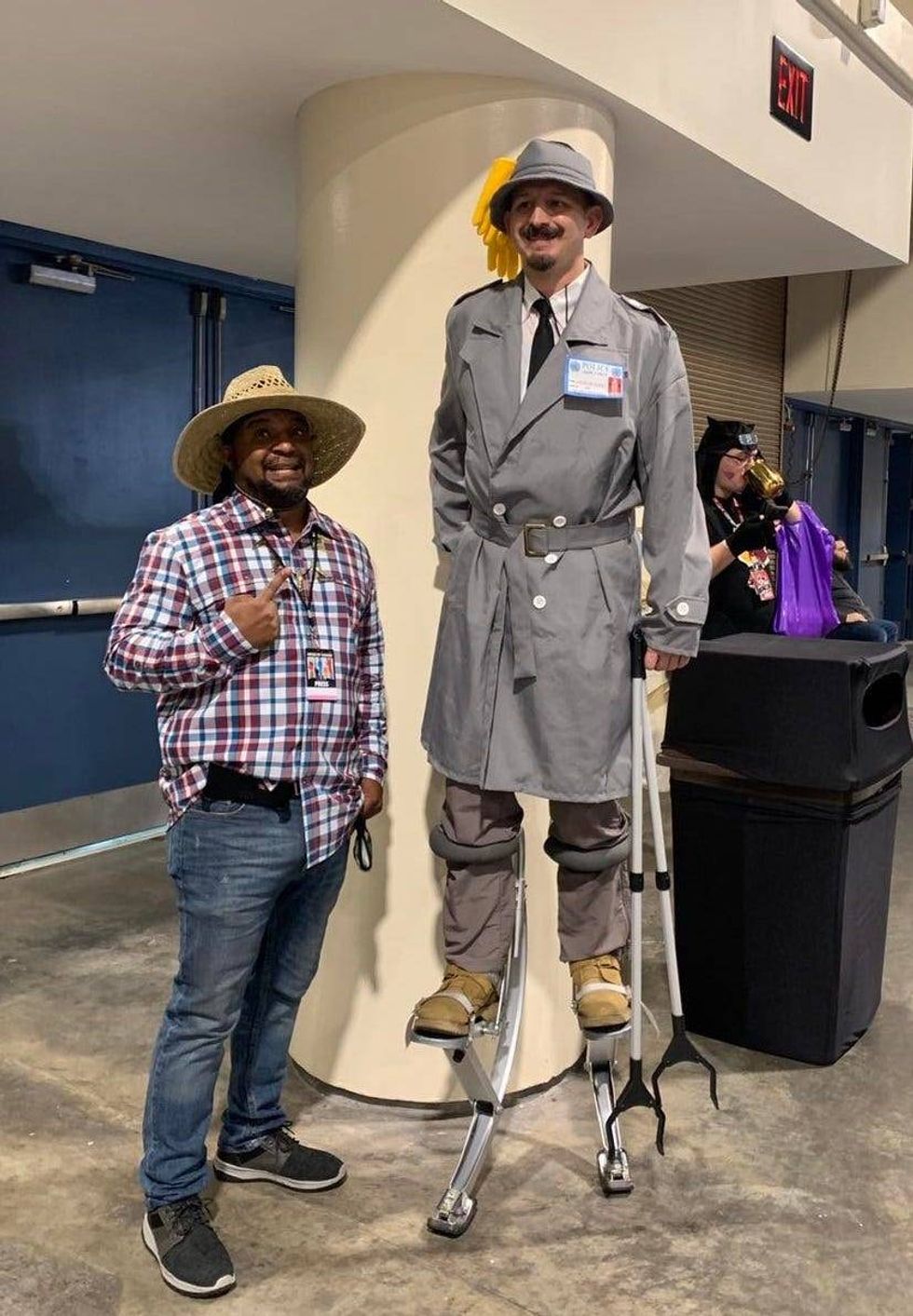 Fan as Inspector Gadget