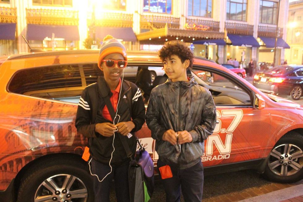 Fan Street Team Wizards Opening Night