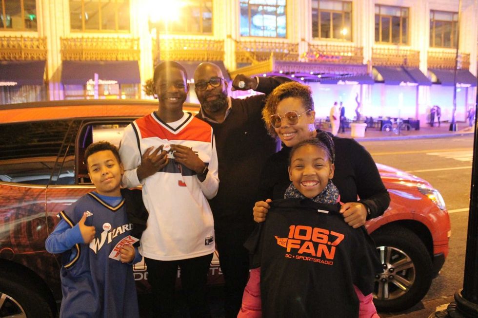 Fan Street Team Wizards Opening Night