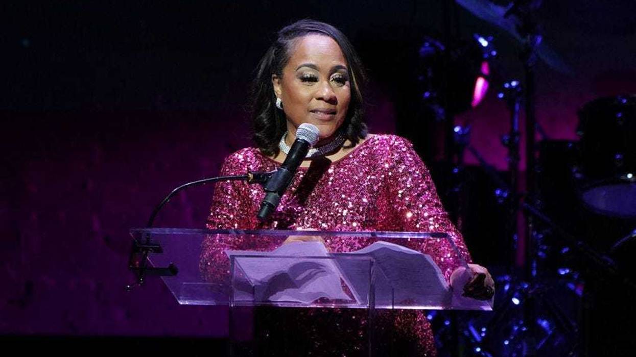 Fani WIllis speaks onstage during The Root 100 2023 at The Apollo Theater on December 05, 2023 in New York City. (Photo by Bennett Raglin/Getty Images for The Root)
