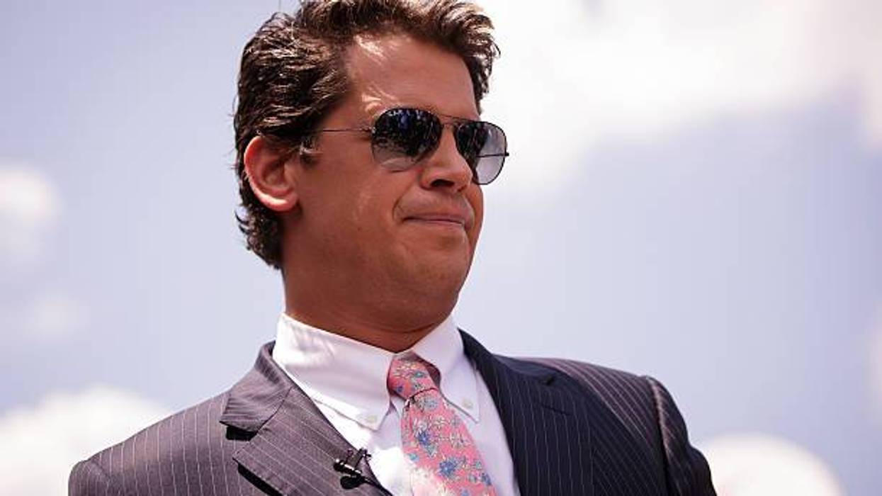 Far-right media figure Milo Yiannopoulos, seen here in 2016, is being held in an ICE detention center in Louisiana, according to multiple reports.