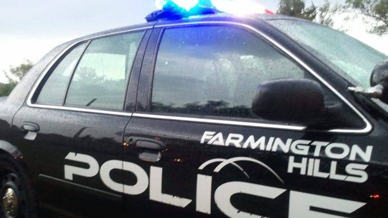 Farmington Hills Police vehicle