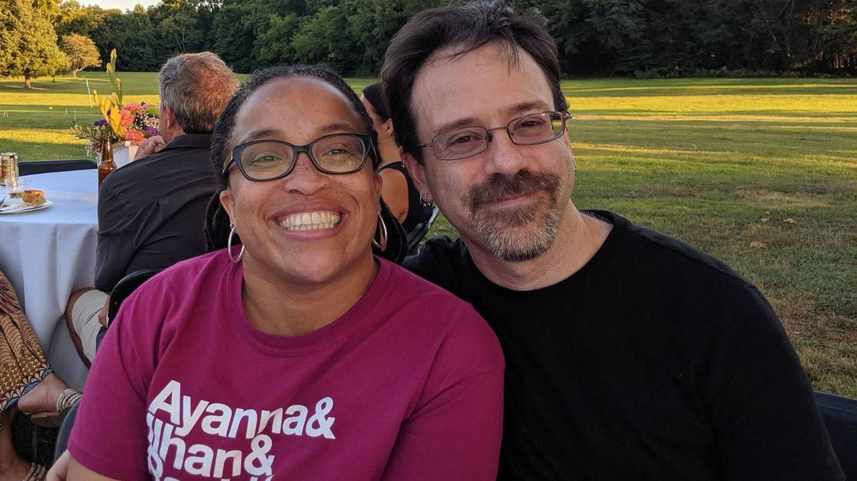 Farrah Parkes and Brad Linder produce the "Loving Project" podcast, about interracial marriage, from both personal and civil rights perspectives.
