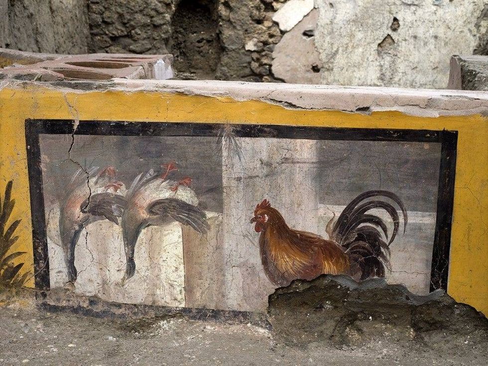 fast-food eatery in pompeii
