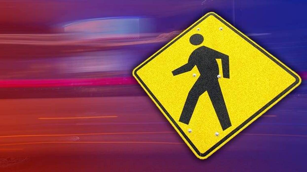 Fatal pedestrian crash