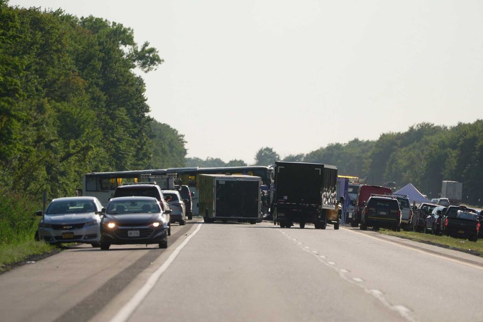 Fatal tour bus accident