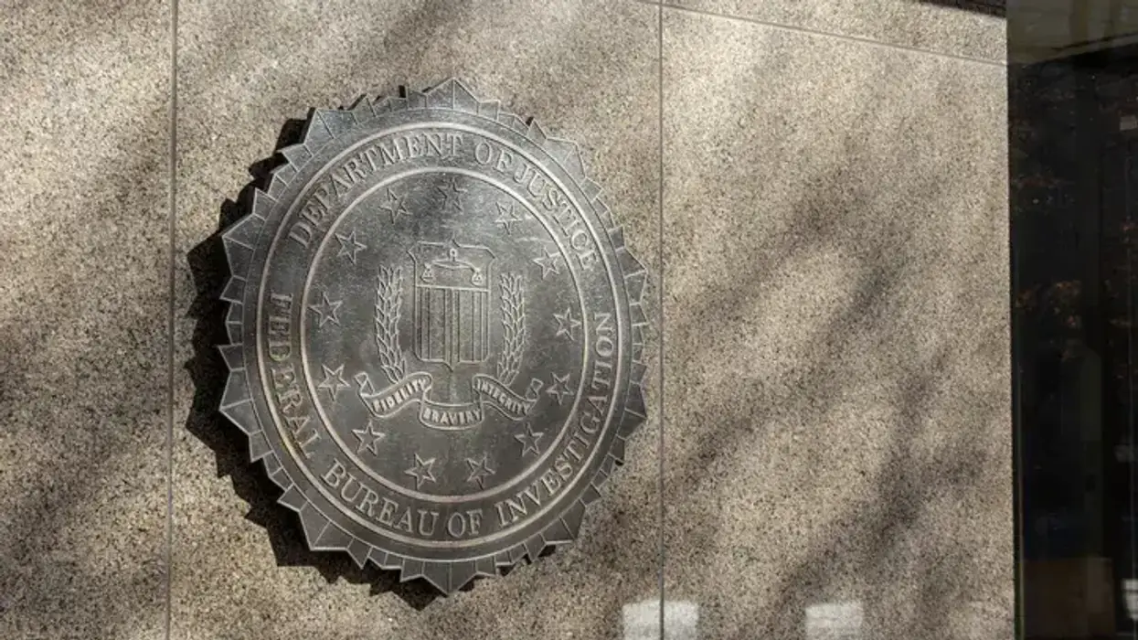 FBI seal on a building