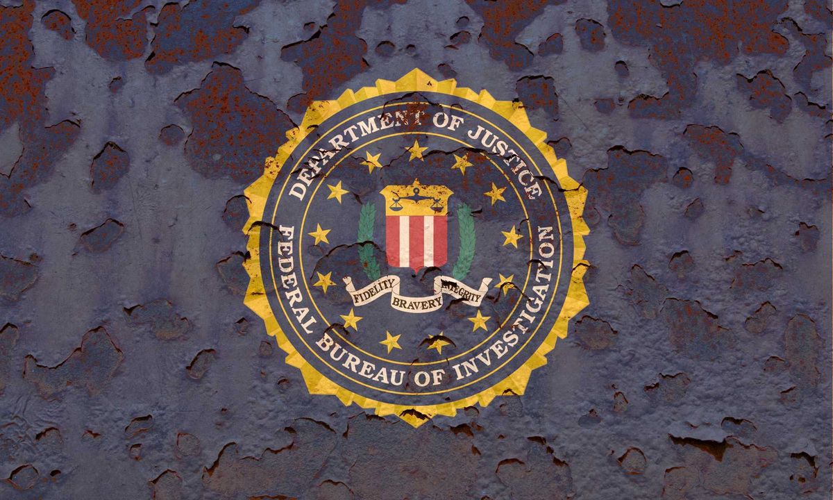 FBI shield.
