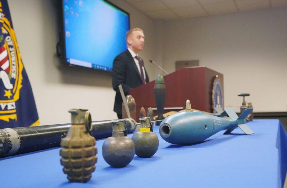 FBI warning about bombs