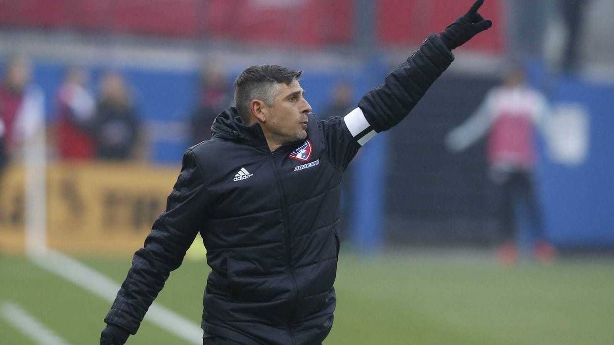 FC Dallas head coach Luchi Gonzalez
