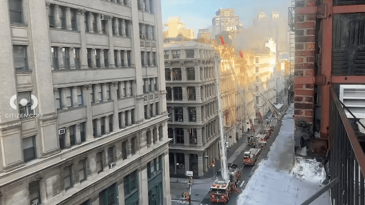 FDNY battle 3-alarm fire on rooftop of SoHo building