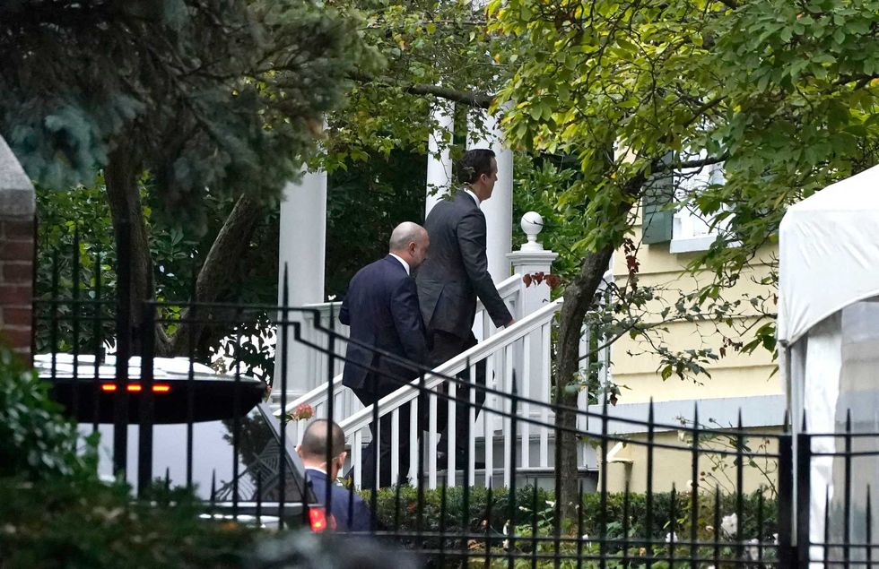 Federal agents search Gracie Mansion, the official residence of the mayor of New York City, on September 26, 2024